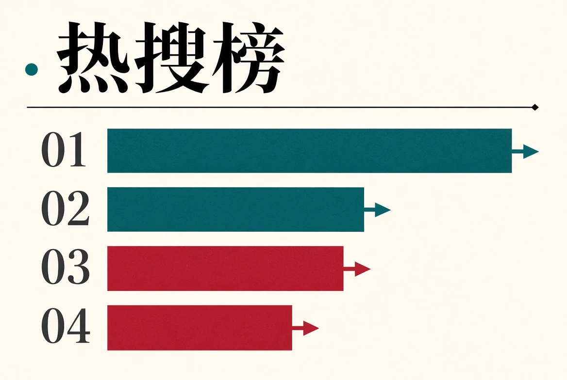 热搜榜栏目视觉导览