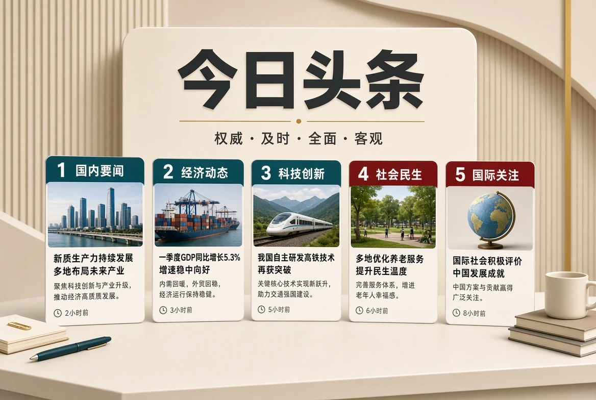今日头条栏目视觉导览